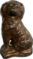 Ohio Sewer Tile Figure of a Spaniel