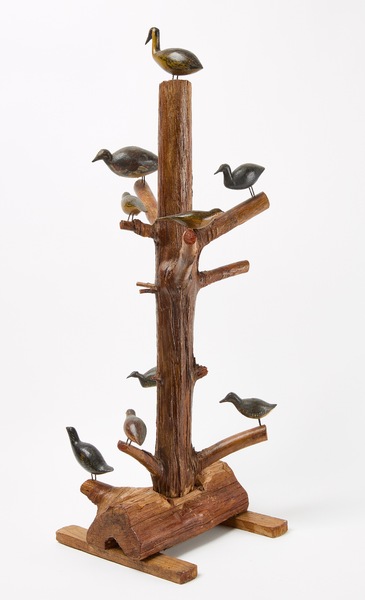 Folk Art Bird Tree