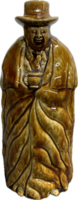 “Bennington” Rockingham-Glaze “Coachman” Bottle