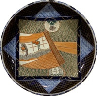 Late 19th-Century Aesthetic Style Imari Bowl