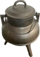 Rare Cast Iron “Cauldron Form” Pot