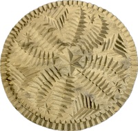 19th C. Butter Print with Stylized Star