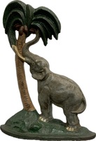 Cast Iron Elephant Doorstop
