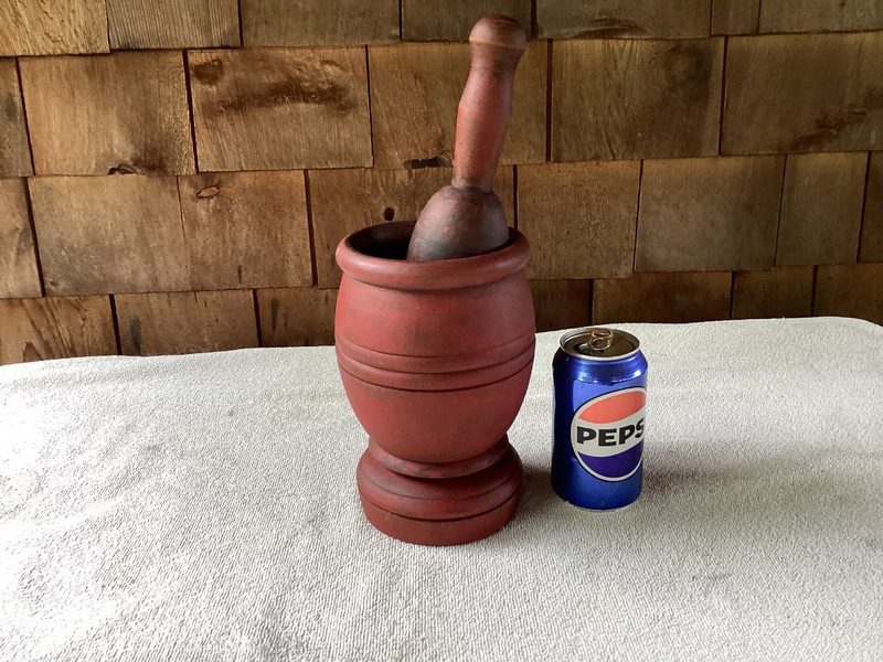 1800’s Large Mortar & Pestle 8”