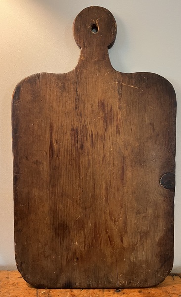 19th C. Lollipop Handle Bread Board